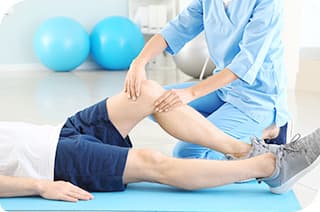 理学療法士がトレーナーとしてサポート